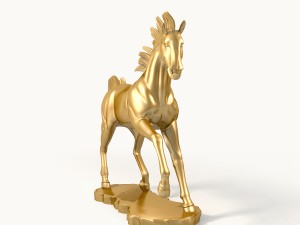 horse sculpture 3D Модель