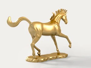 horse sculpture 3D Model