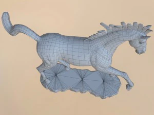 horse sculpture 3D Model