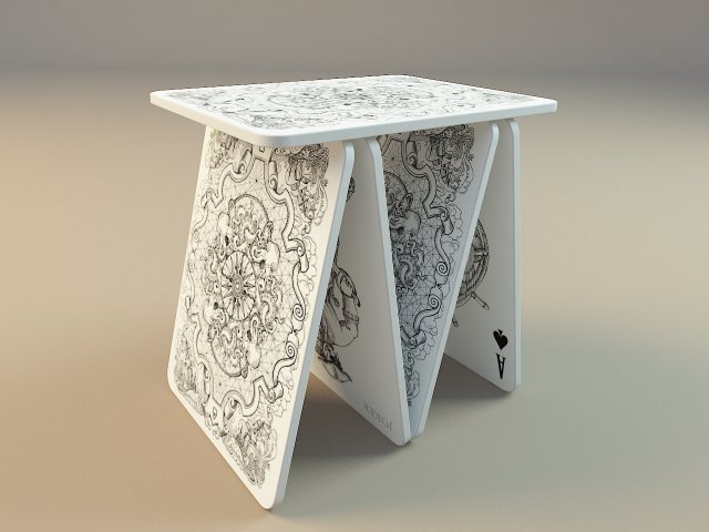 table card 3Dモデル .c4d .max .obj .3ds .fbx .stl .blend 