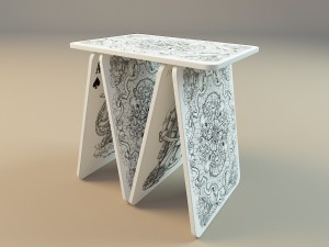 table card 3Dモデル