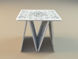 table card 3Dモデル
