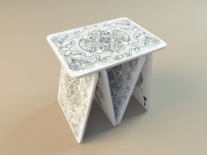 table card 3Dモデル