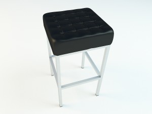 chair leather 3Dモデル
