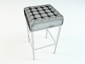 chair leather 3D Model