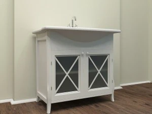 bathroom vanity provence 3D Model