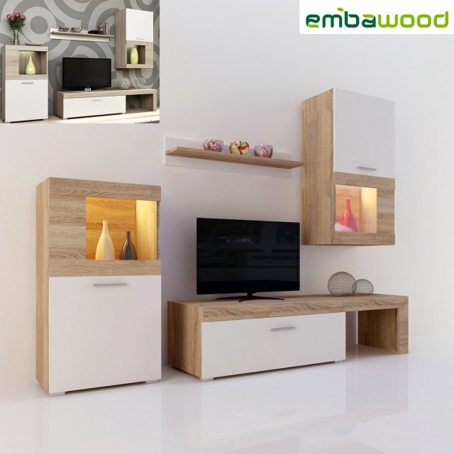 tv wall folk - embawood 3D Модель .c4d .max .obj .3ds .fbx .stl .blend 