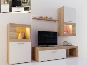 tv wall folk - embawood 3D Модель