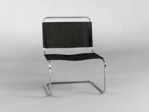 chair 3D मॉडल