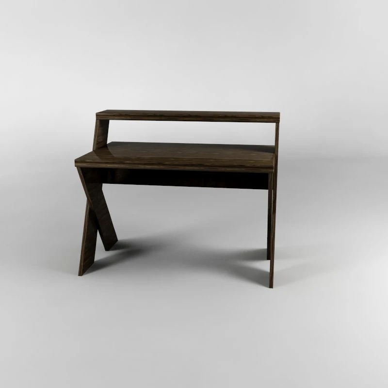 computer desk 3D Model .c4d .max .obj .3ds .fbx .stl .blend 