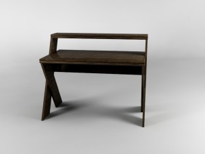 computer desk 3Dモデル