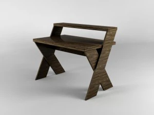computer desk 3D Model