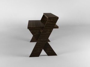 computer desk 3D Model