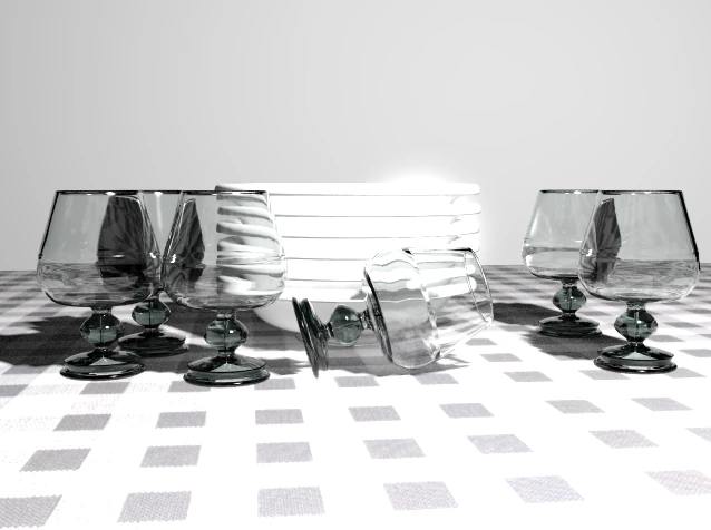 dishes 3D Model .c4d .max .obj .3ds .fbx .stl .blend