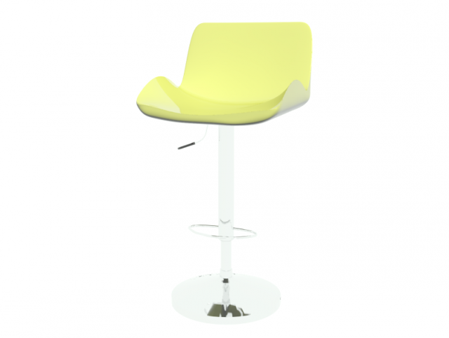 bar chair 3D Model .c4d .max .obj .3ds .fbx .stl .blend 
