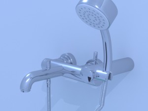 bath faucet 3Dモデル
