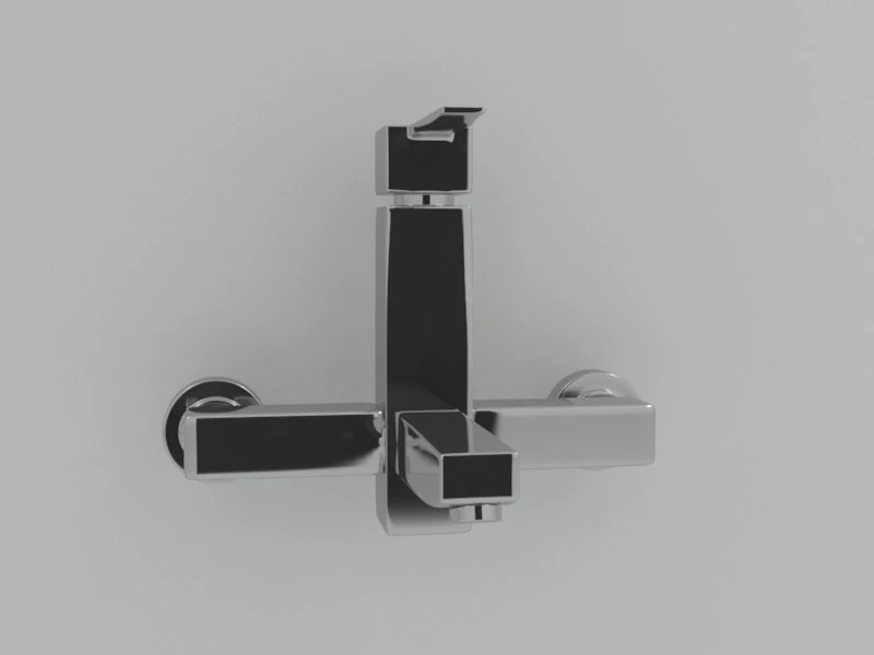 bath faucet 3D Model .c4d .max .obj .3ds .fbx .stl .blend 