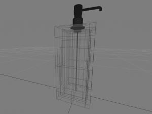 soap dispenser 3D 模型