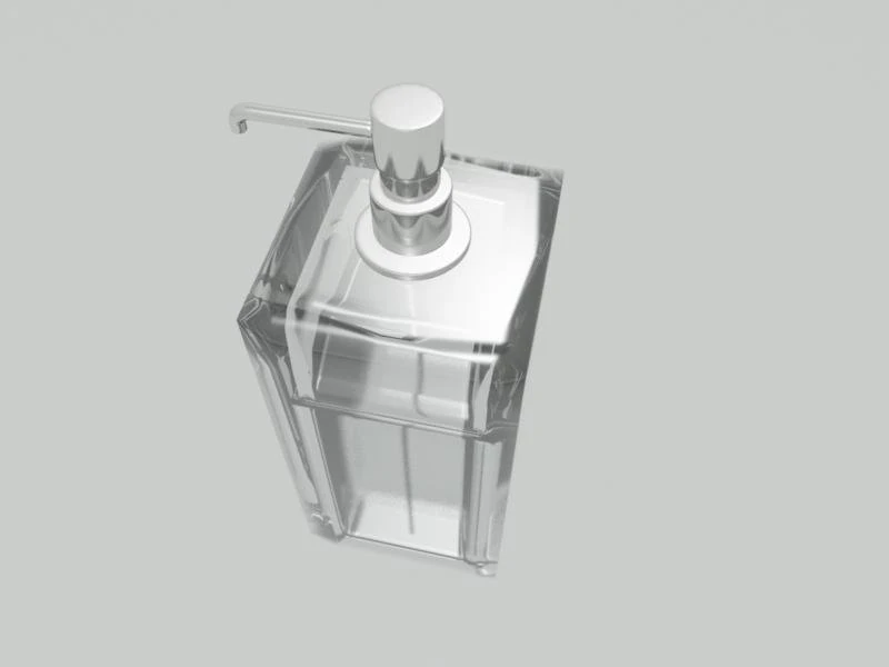 soap dispenser 3D Model .c4d .max .obj .3ds .fbx .stl .blend 