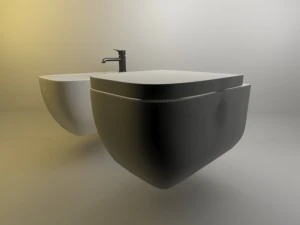 the toilet 3D Model