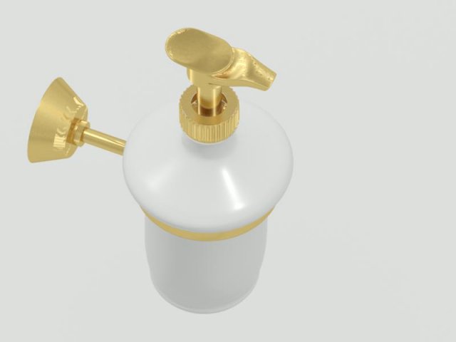 soap dispenser Modelo 3D .c4d .max .obj .3ds .fbx .stl .blend 