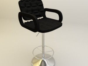 bar stool 3D-Modell