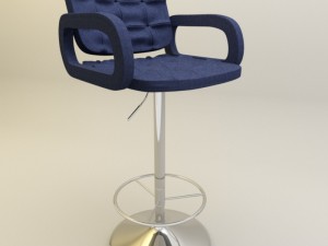 bar stool 3D-Modell
