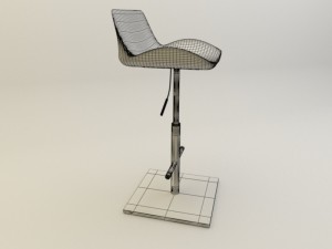 bar stool 3Dモデル