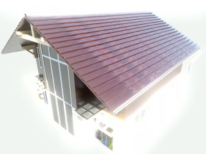 cottage house 3D 模型