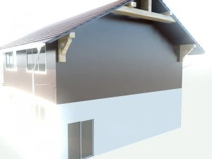 cottage house 3D Model
