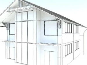 cottage house 3D Model