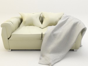 sofa Modèle 3D