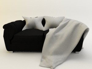 sofa Modelo 3D