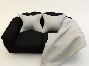 sofa Modèle 3D