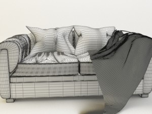 sofa Modèle 3D