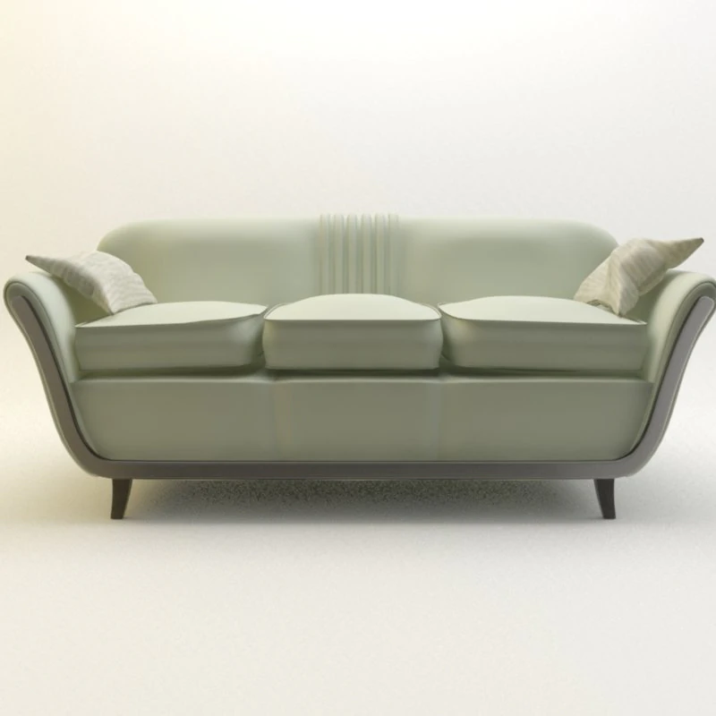 sofa for hallway 3D Model .c4d .max .obj .3ds .fbx .stl .blend 