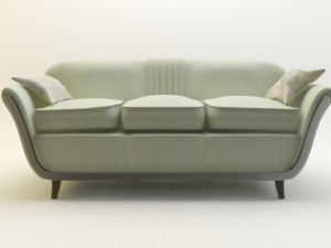 sofa for hallway Modelo 3D