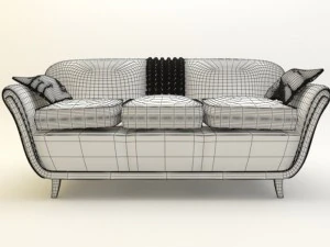 sofa for hallway 3D Model