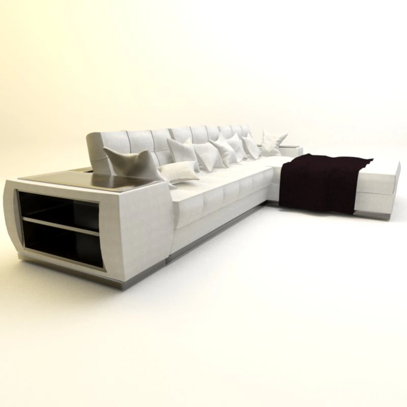sofa for living room 3D Model .c4d .max .obj .3ds .fbx .stl .blend 