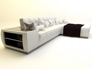 sofa for living room Modelo 3D
