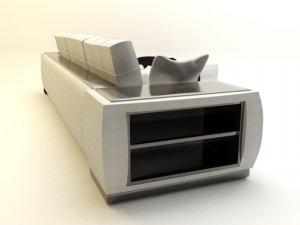 sofa for living room 3D Model