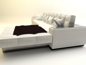 sofa for living room 3D Model