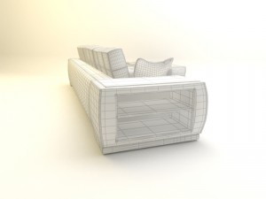 sofa for living room 3D Model