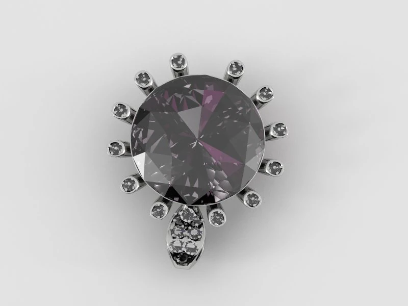 jewelry pendant 3D Model .c4d .max .obj .3ds .fbx .stl .blend