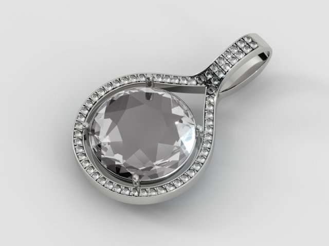 jewelry pendant 3D मॉडल .c4d .max .obj .3ds .fbx .stl .blend 