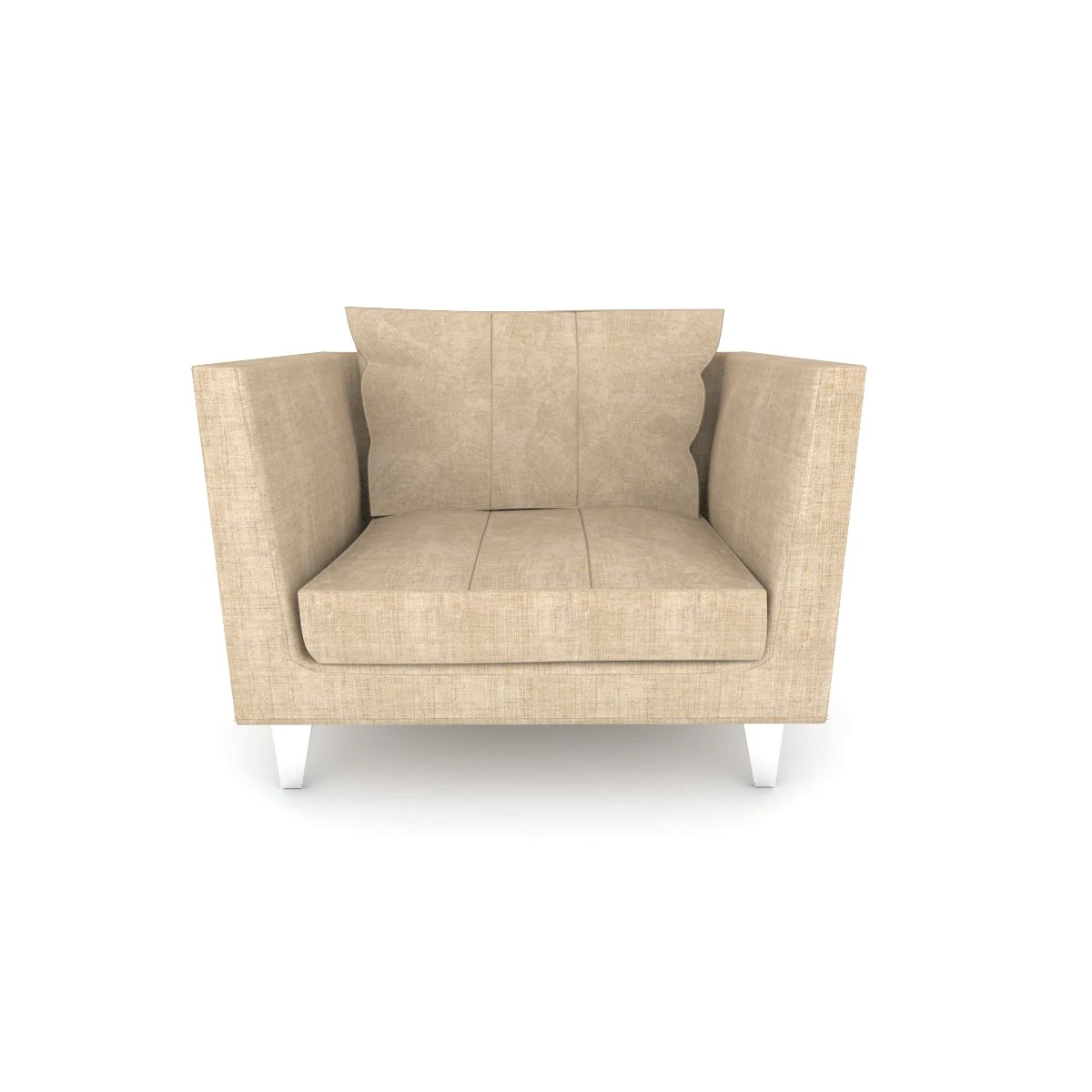 living room chair 3D Model .c4d .max .obj .3ds .fbx .stl .blend