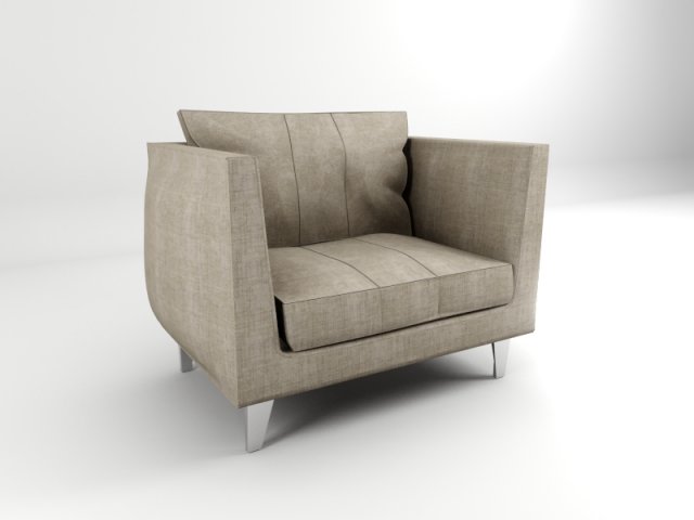 chair for living roompolygonal model of chair for 3D Модель .c4d .max .obj .3ds .fbx .stl .blend 