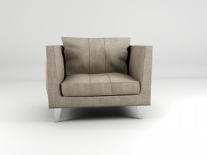 chair for living roompolygonal model of chair for 3D Модель