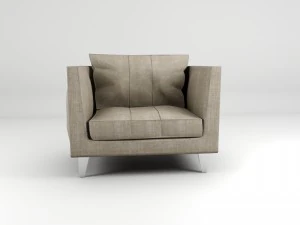 chair for living roompolygonal model of chair for 3D Model