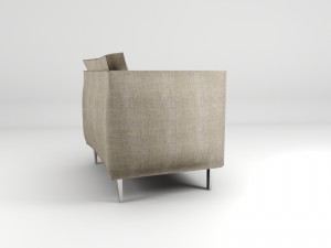 chair for living roompolygonal model of chair for 3D Модель